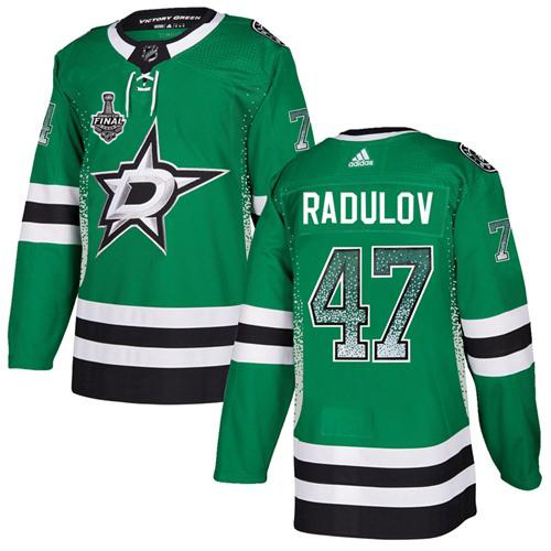 Adidas Men Dallas Stars #47 Alexander Radulov Green Home Authentic Drift Fashion 2020 Stanley Cup Final Stitched NHL Jersey
